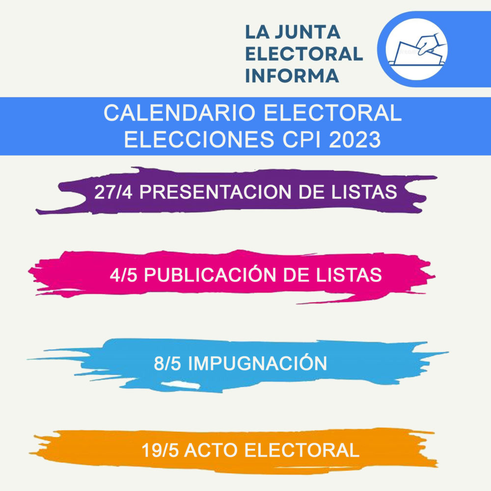 Calendario Electoral Elecciones Cpi Esba Manuel Belgrano