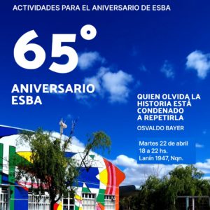 65° Aniversario de la ESBA